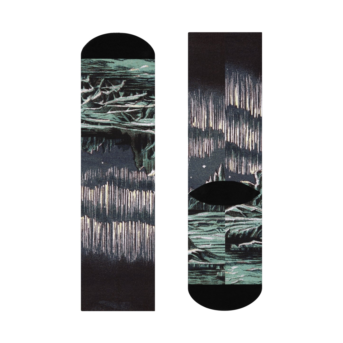 Crew Socks | Vintage Aurora Borealis