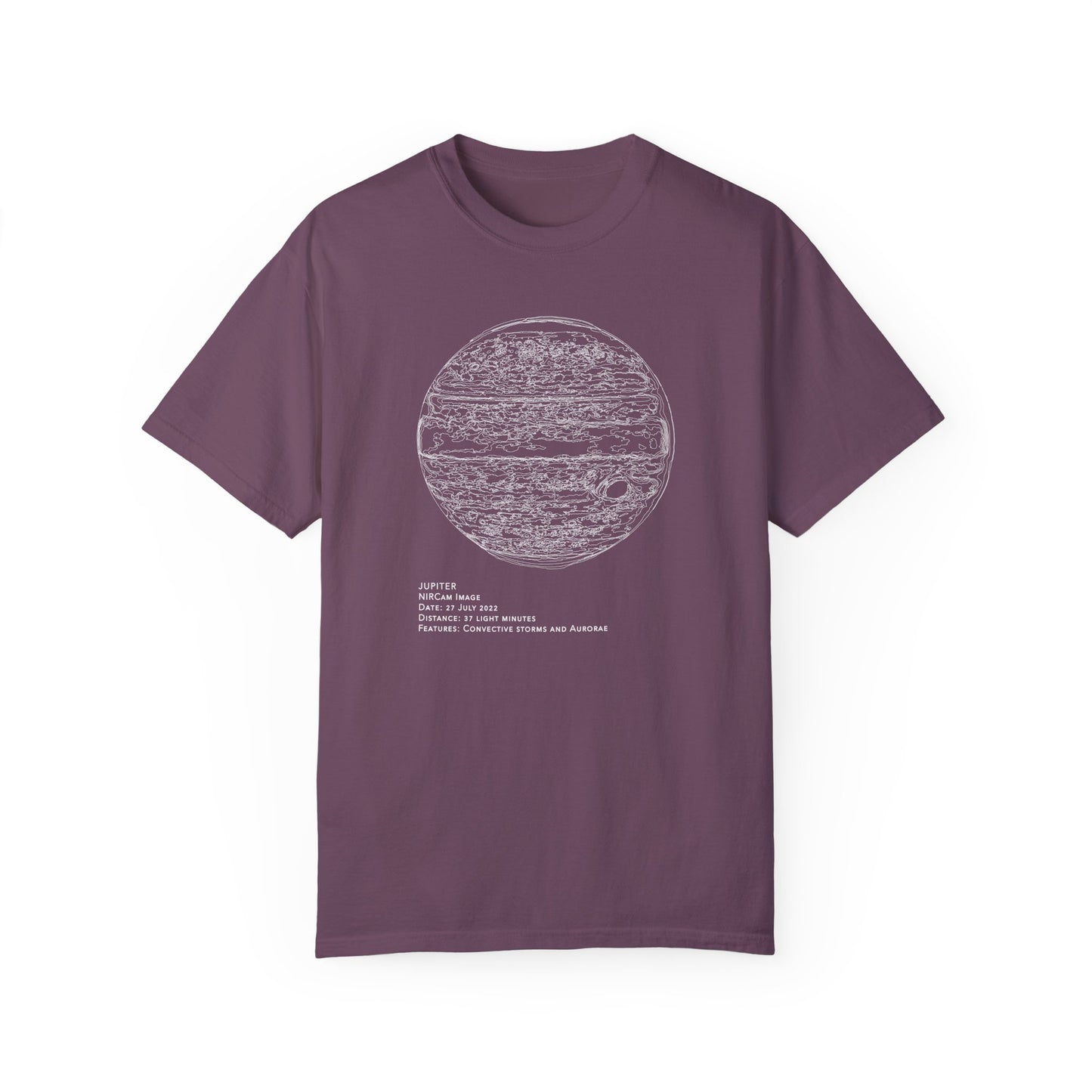 Jupiter Outline Tee | Adult | Heavyweight