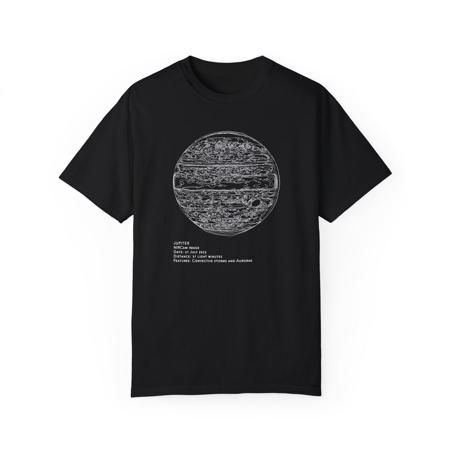 Jupiter Outline Tee | Adult | Heavyweight