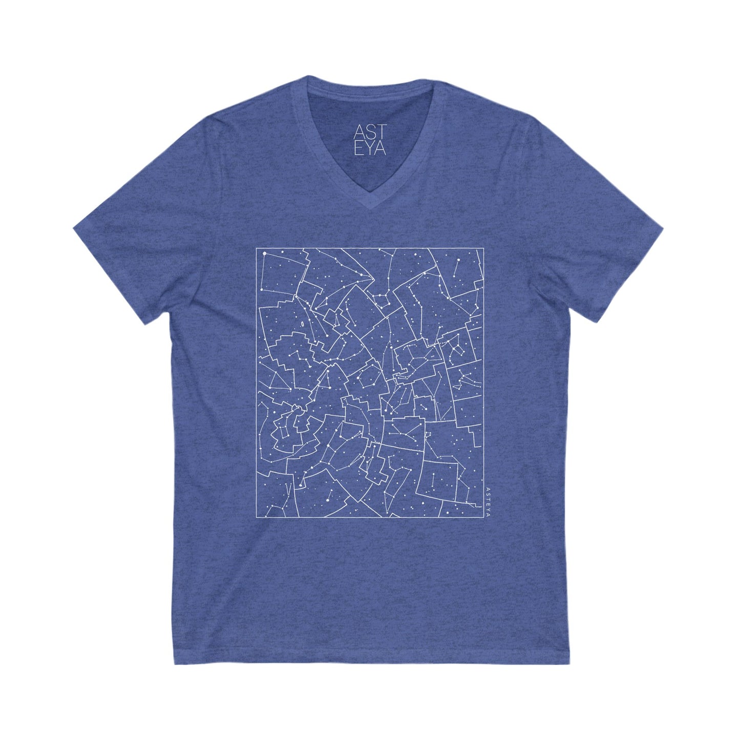Constellation Map V-Neck Tee | Adults | Lightweight