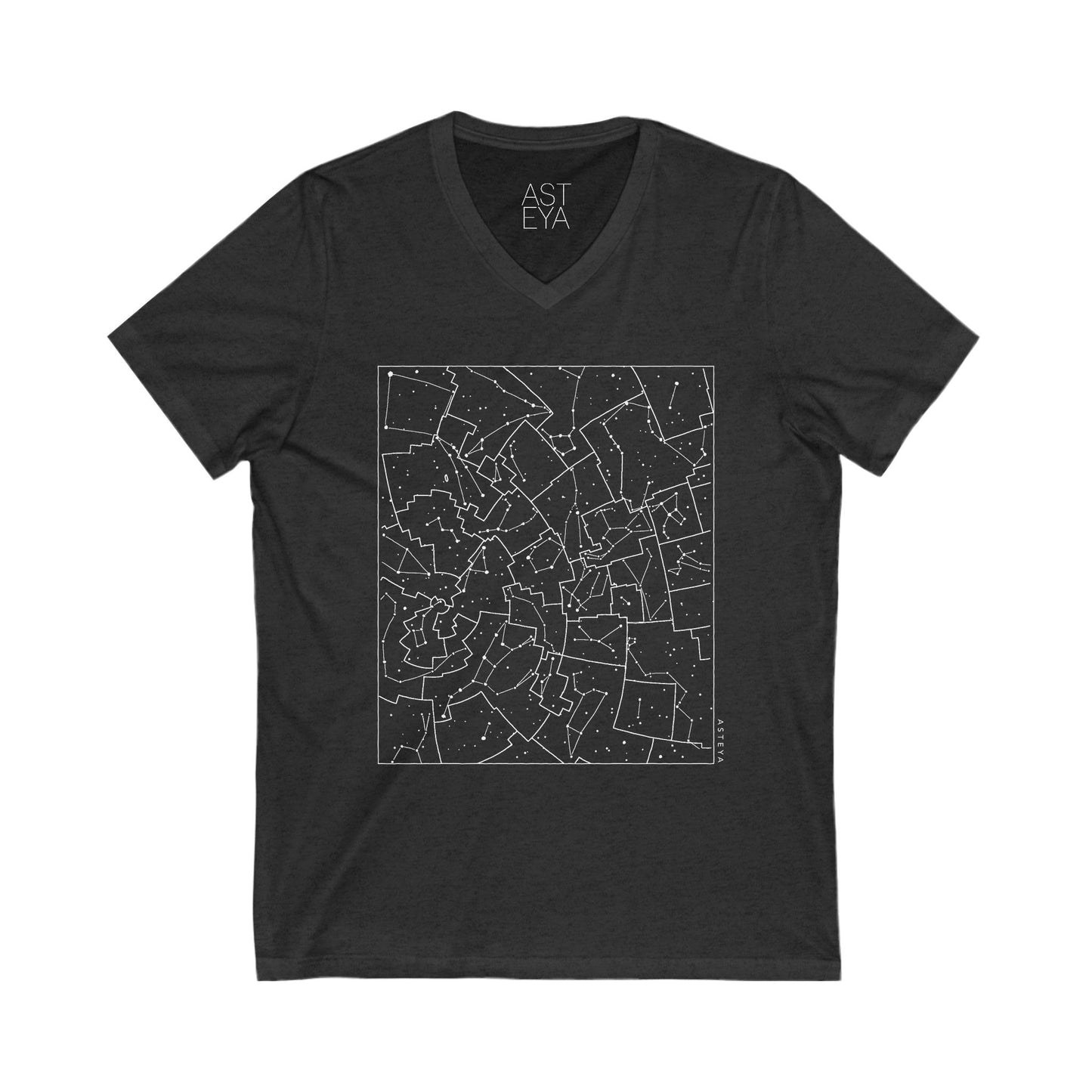 Constellation Map V-Neck Tee | Adults | Lightweight