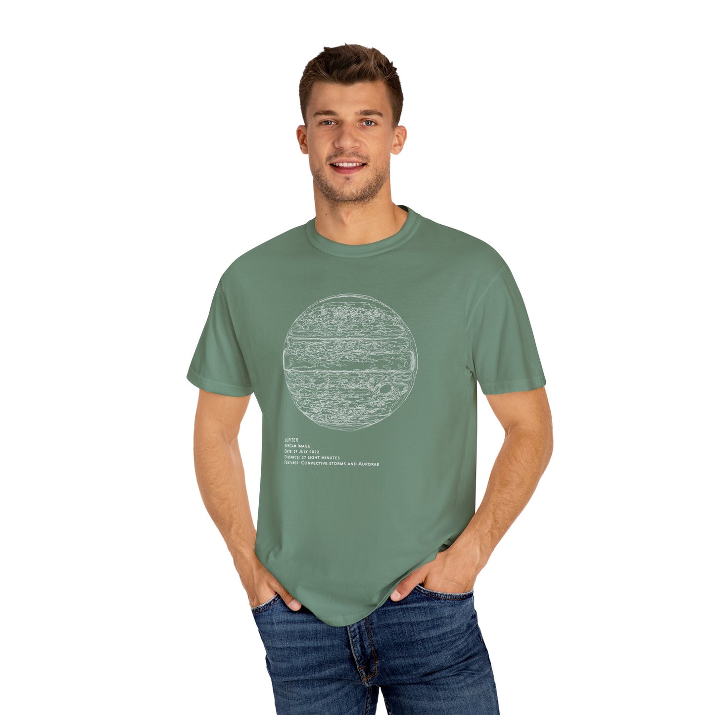 Jupiter Outline Tee | Adult | Heavyweight