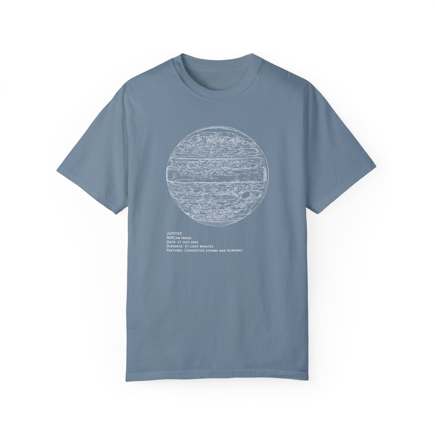 Jupiter Outline Tee | Adult | Heavyweight