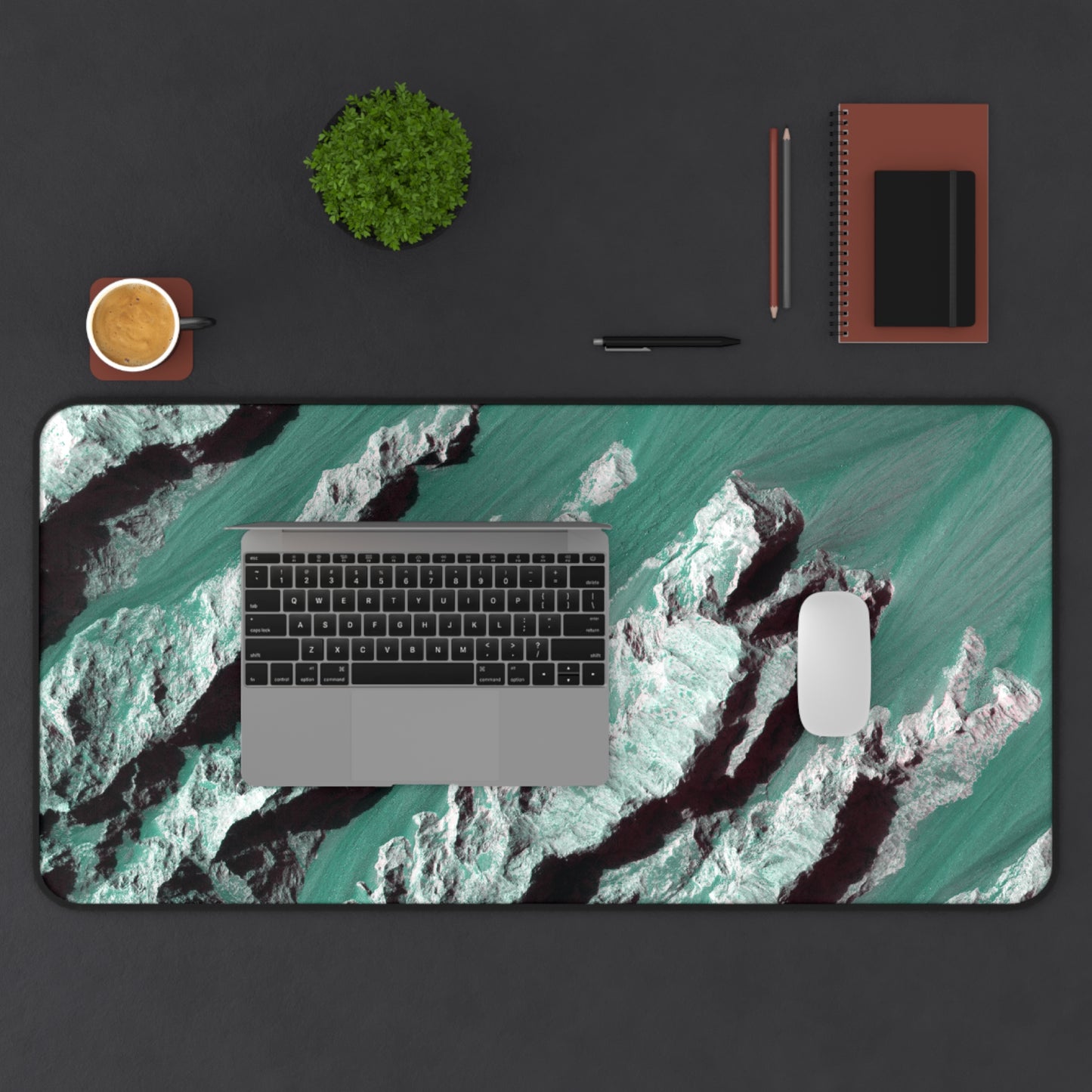 Desk Mat | Mars Landslides