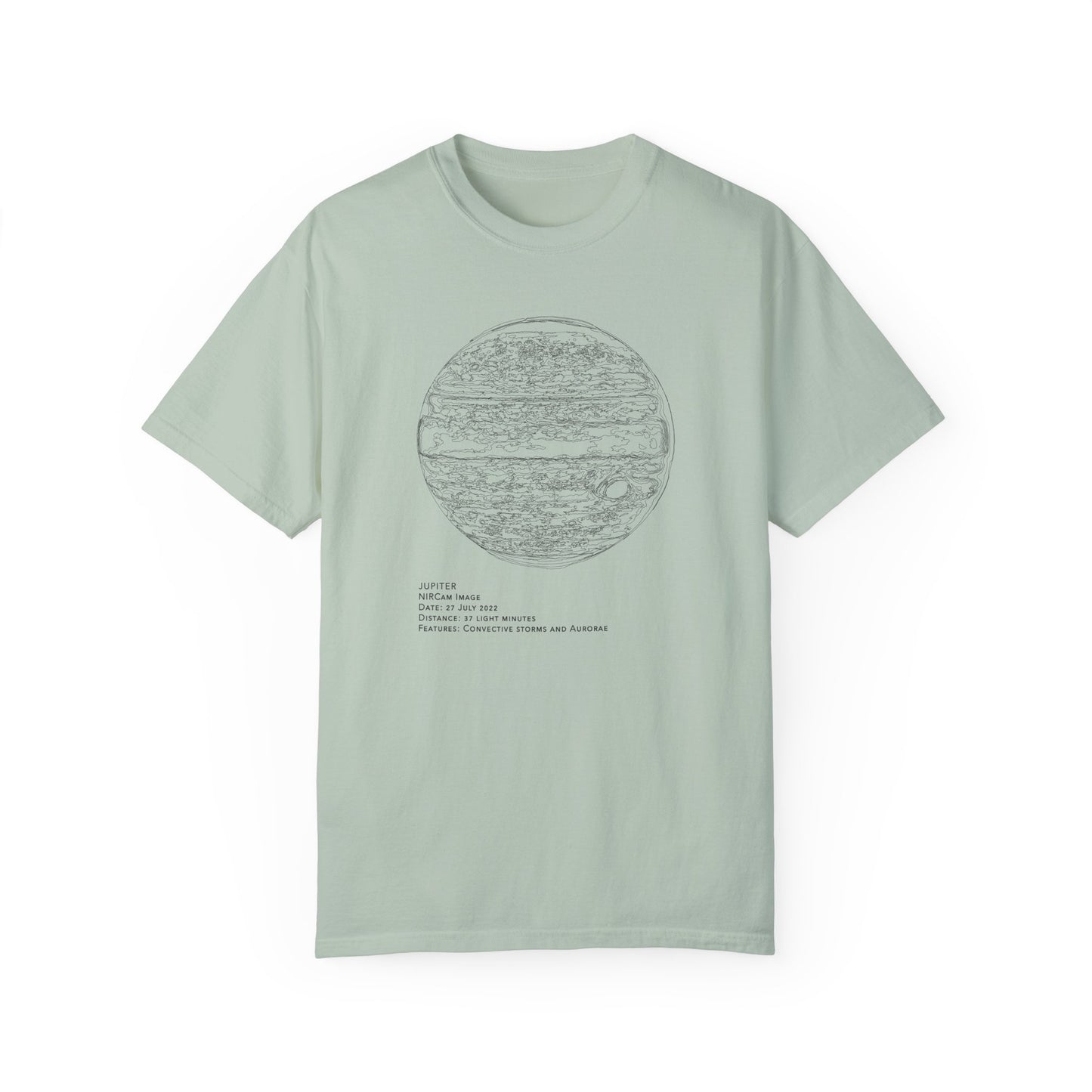 Jupiter Outline Tee | Adult | Heavyweight