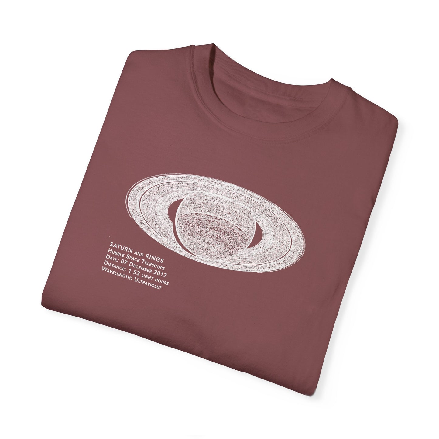 Saturn Outline Tee | Adult | Heavyweight