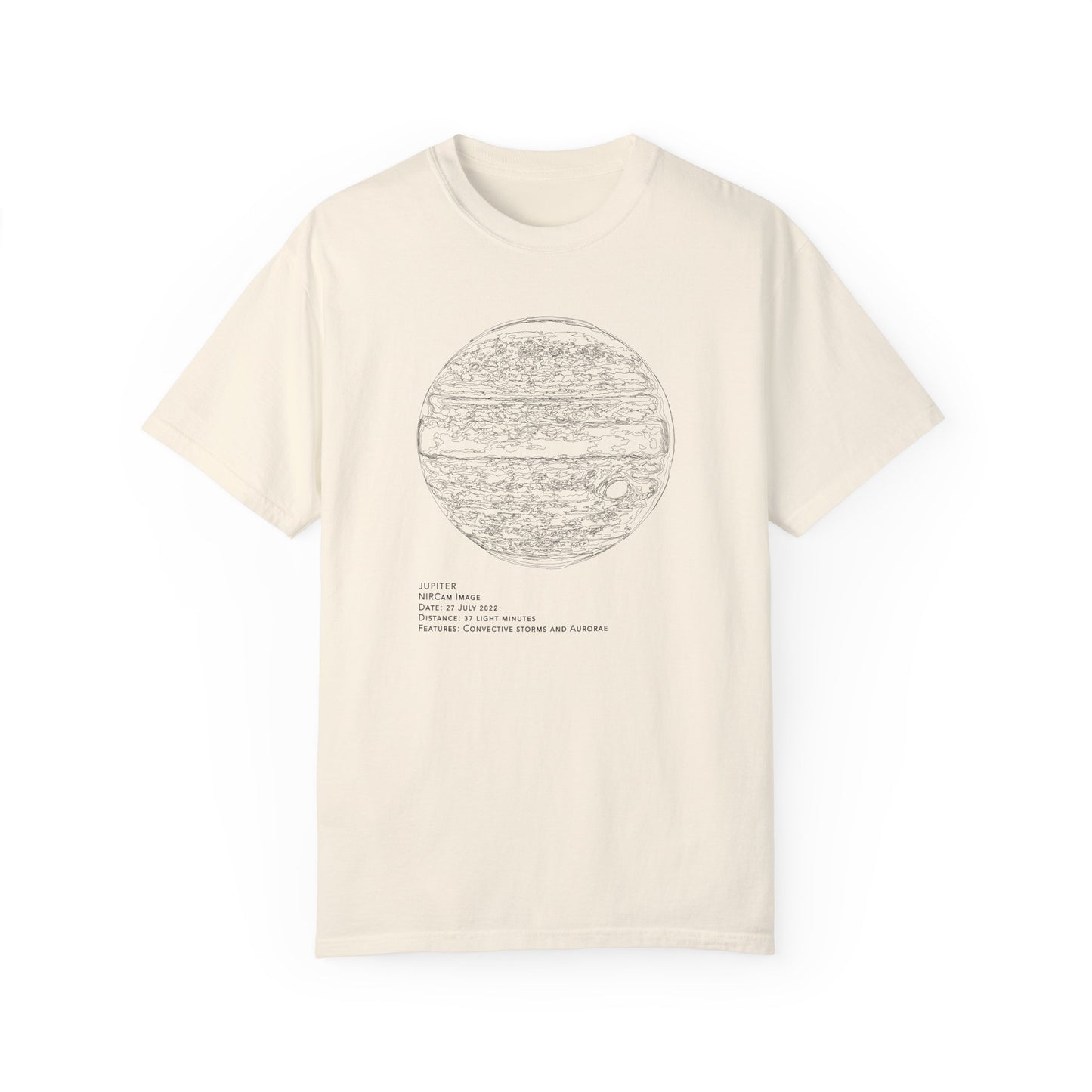 Jupiter Outline Tee | Adult | Heavyweight
