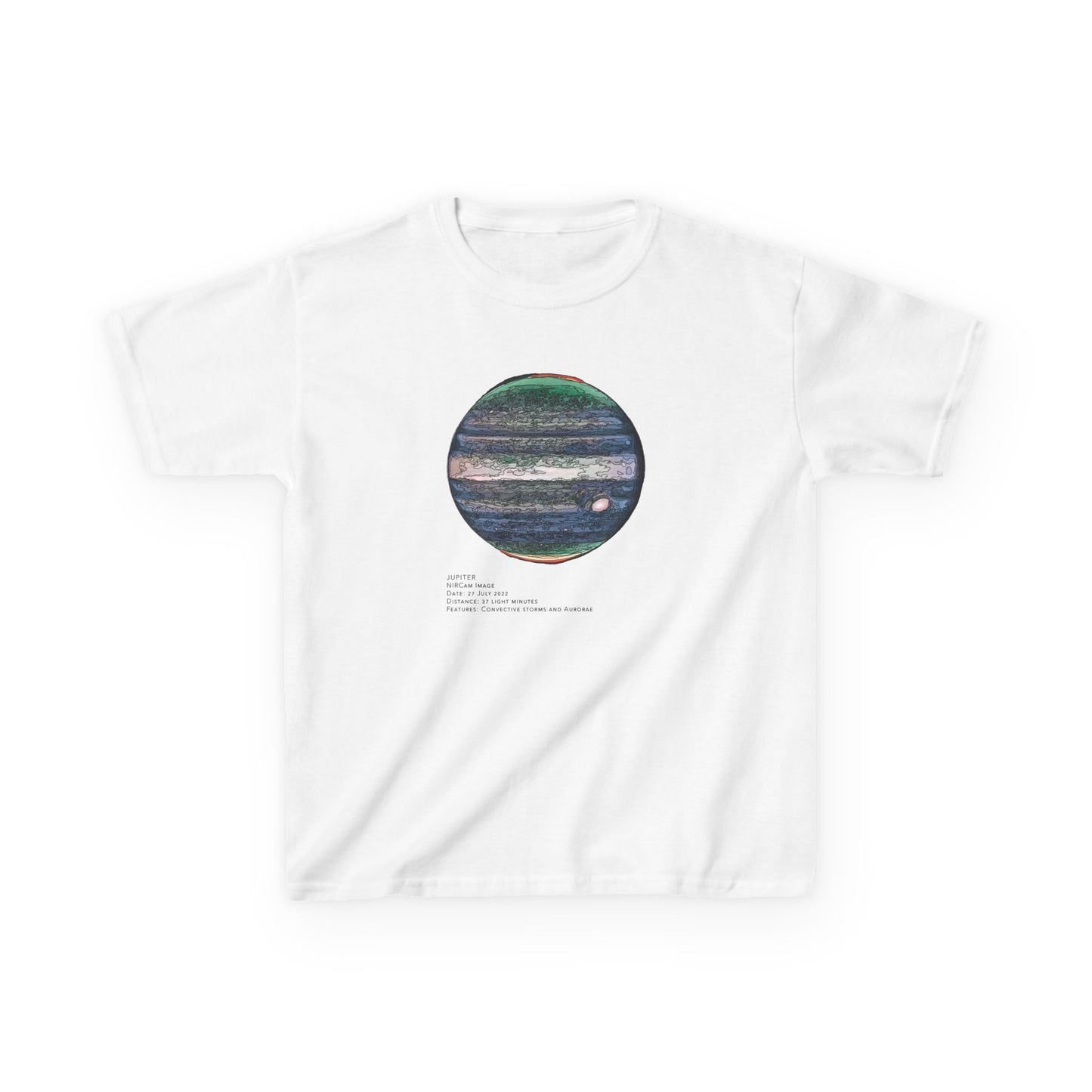 Jupiter Outline Tee | Youth | Midweight