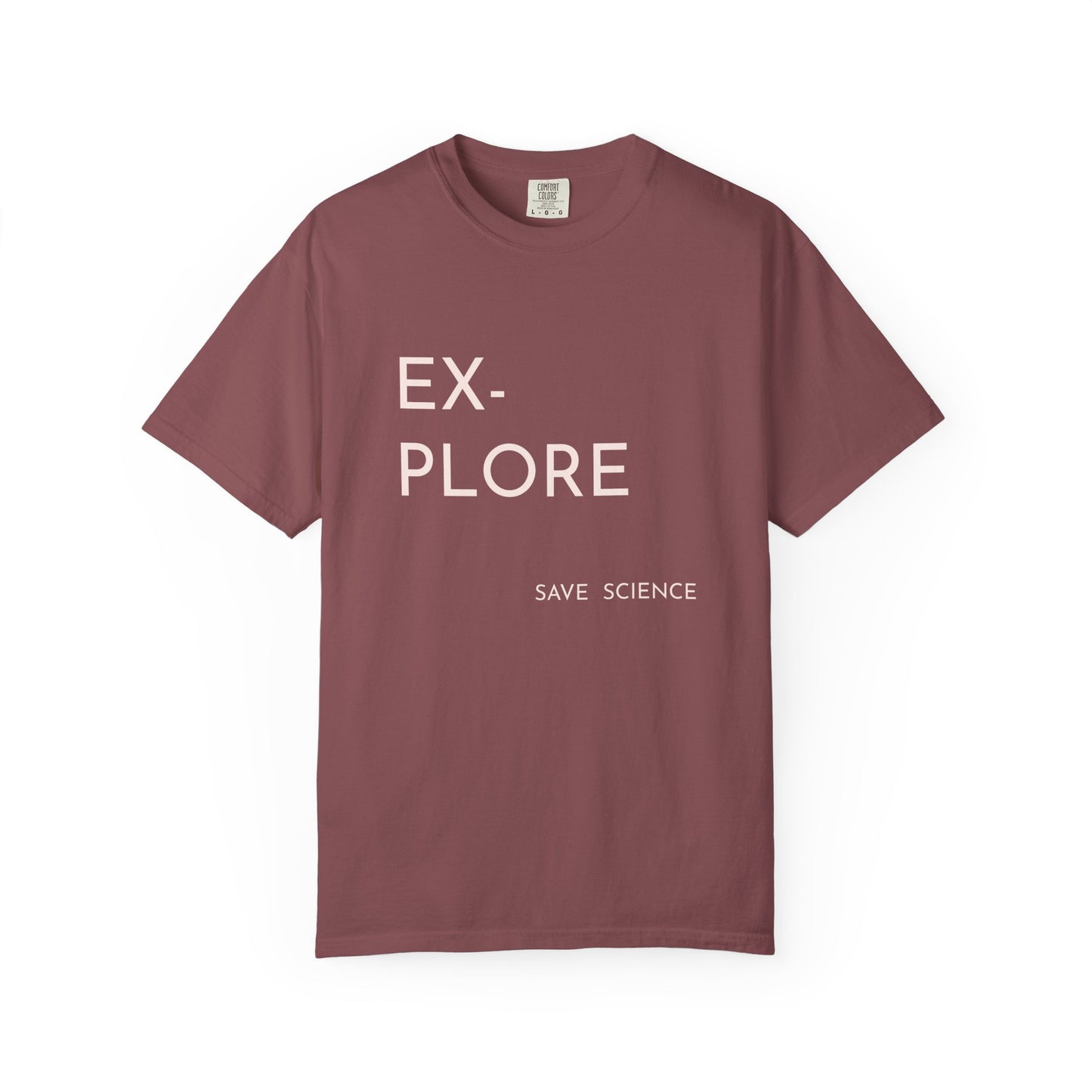 Explore + Save Science | Heavyweight T-shirt