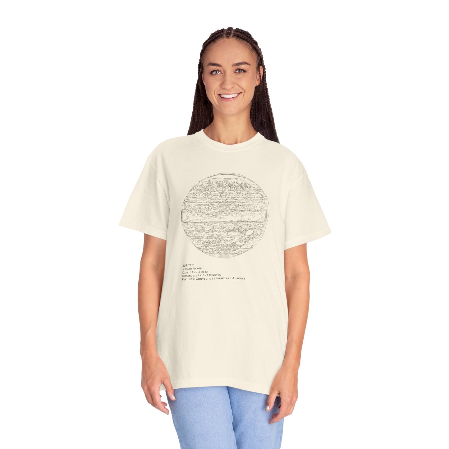 Jupiter Outline Tee | Adult | Heavyweight