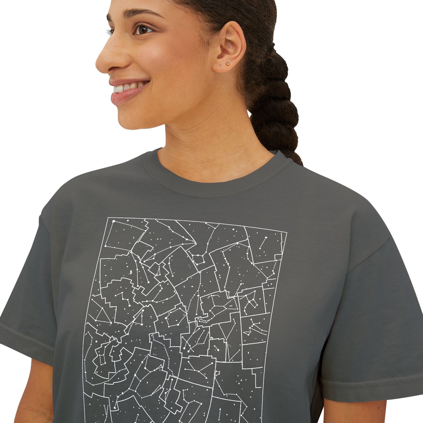 Constellation Map Crop Tee | Women's