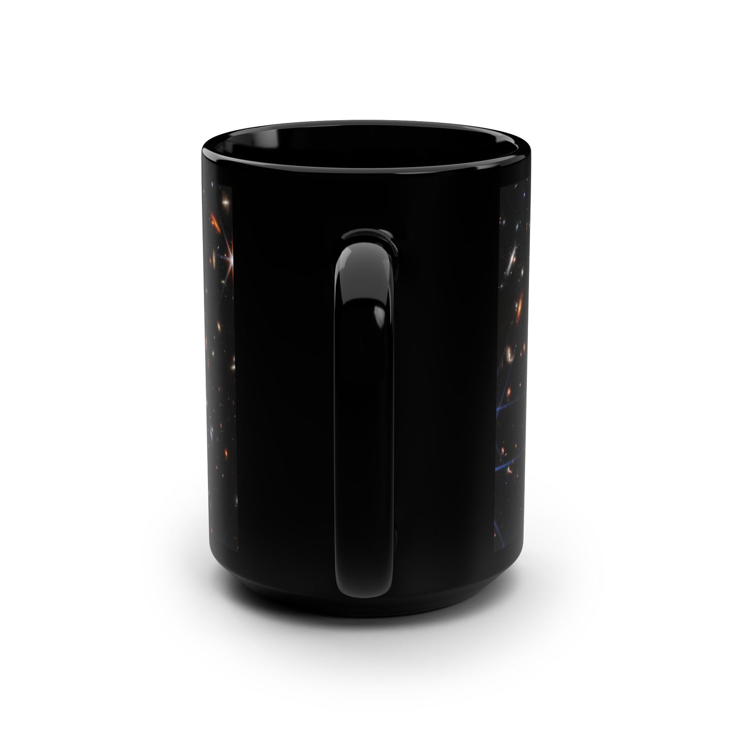 Deep Field SMACS 0723 Black Mug, 15oz