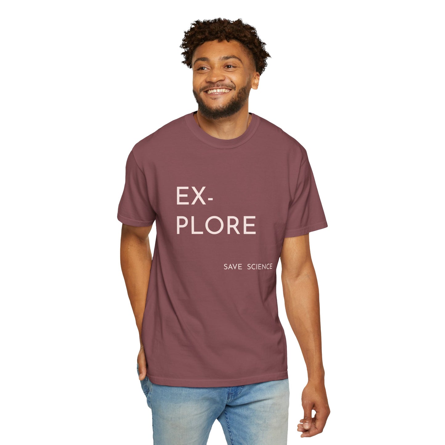 Explore + Save Science | Heavyweight T-shirt