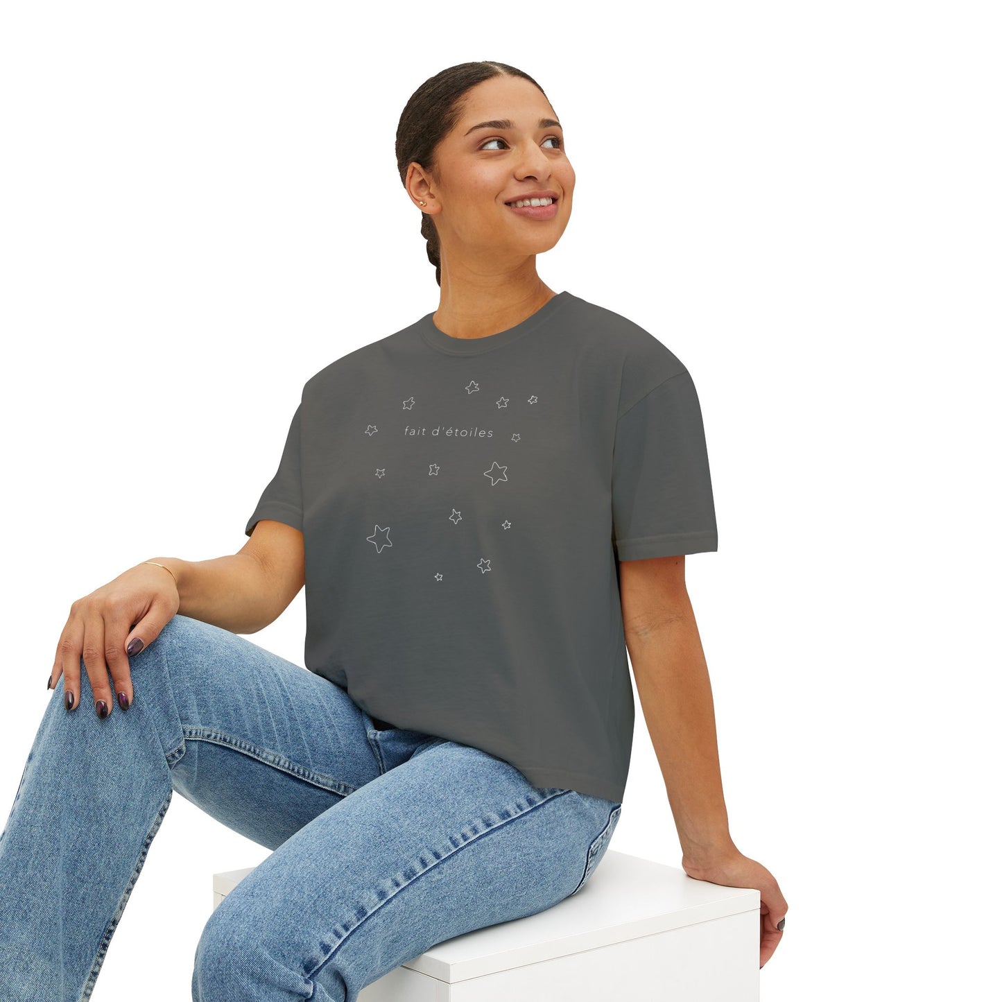 Fait d'Etoiles Crop Tee | Women's