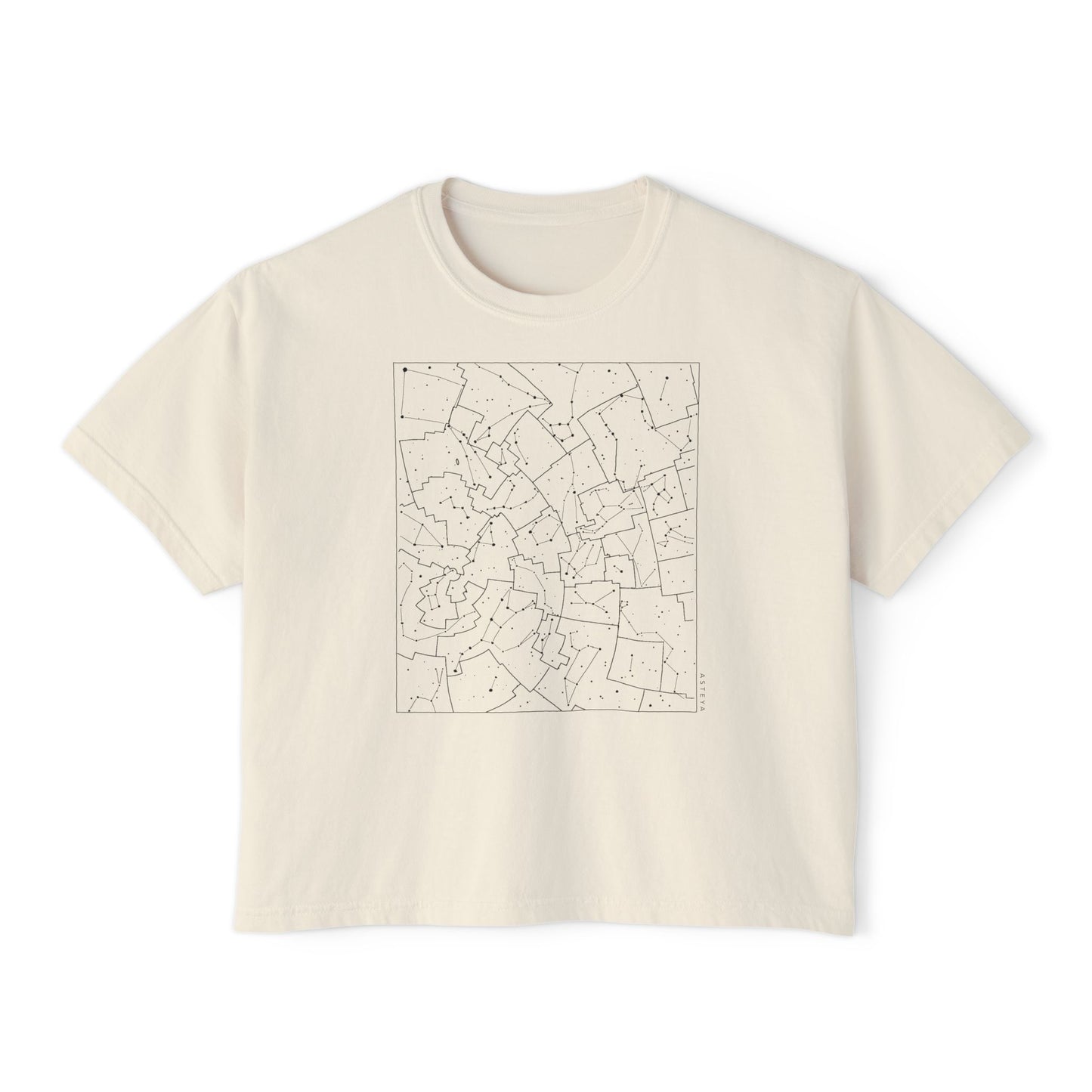 Constellation Map Crop Tee | Women's