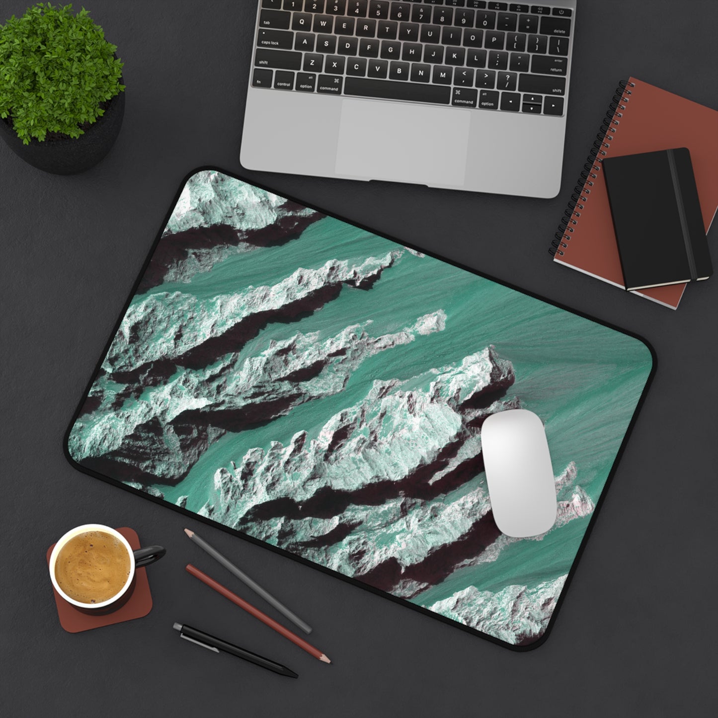 Desk Mat | Mars Landslides