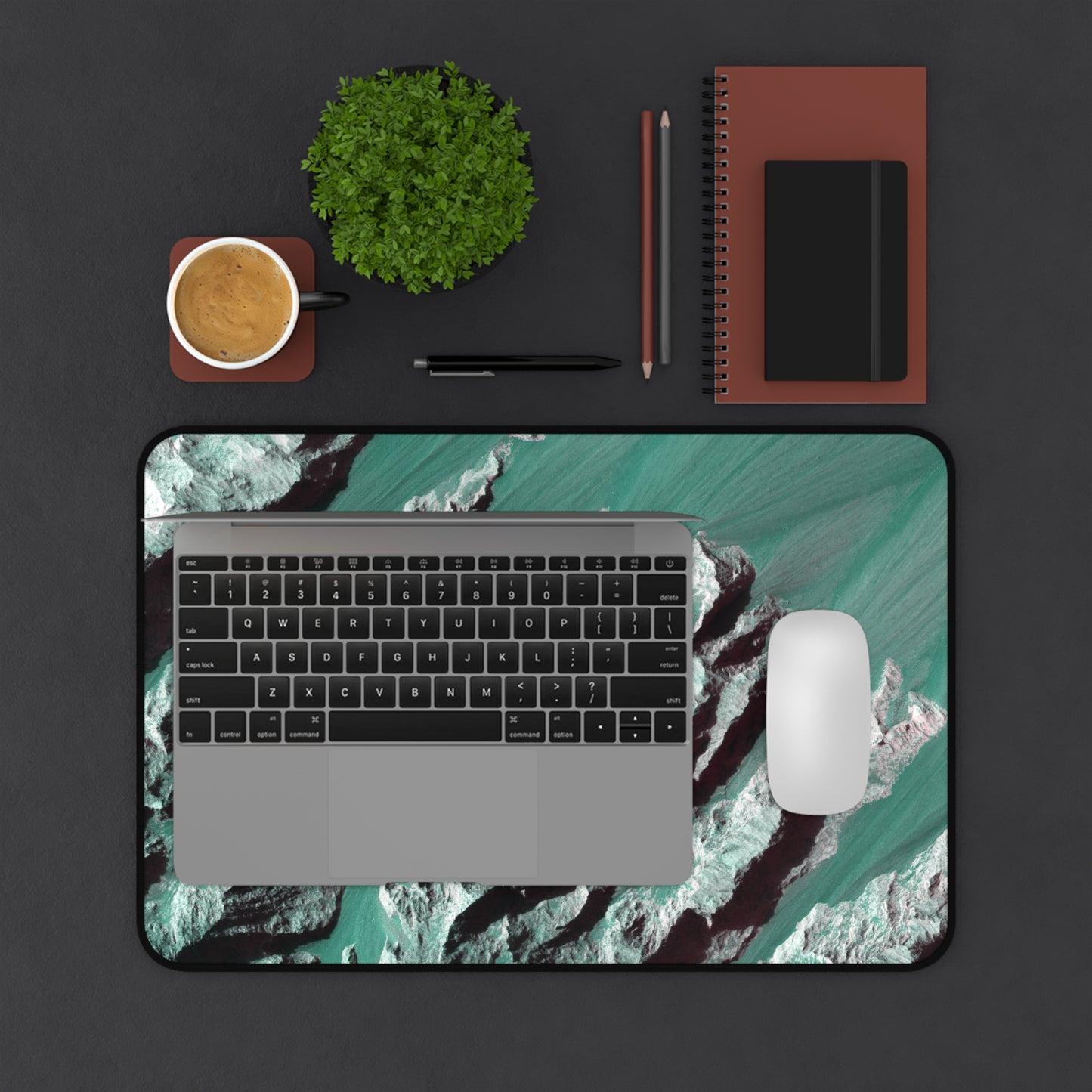Desk Mat | Mars Landslides