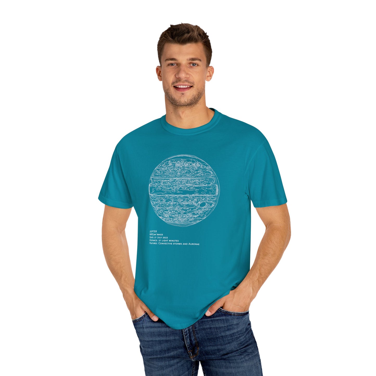 Jupiter Outline Tee | Adult | Heavyweight