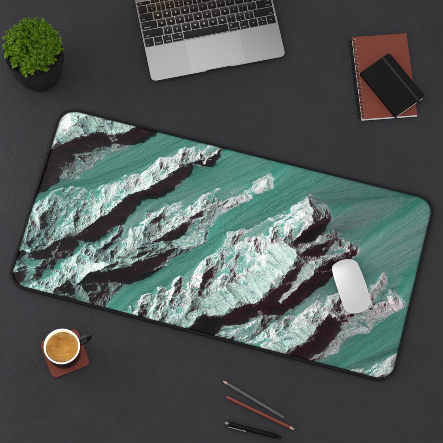 Desk Mat | Mars Landslides
