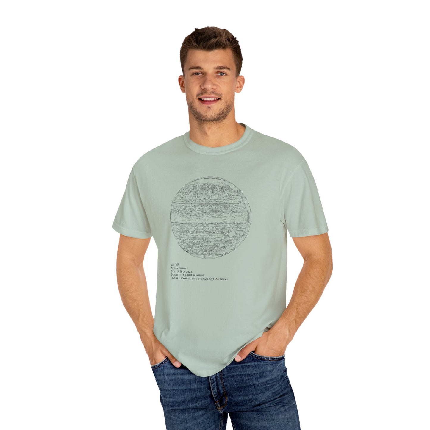 Jupiter Outline Tee | Adult | Heavyweight