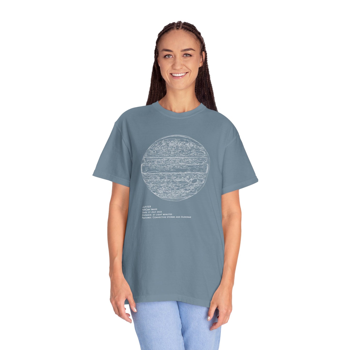 Jupiter Outline Tee | Adult | Heavyweight