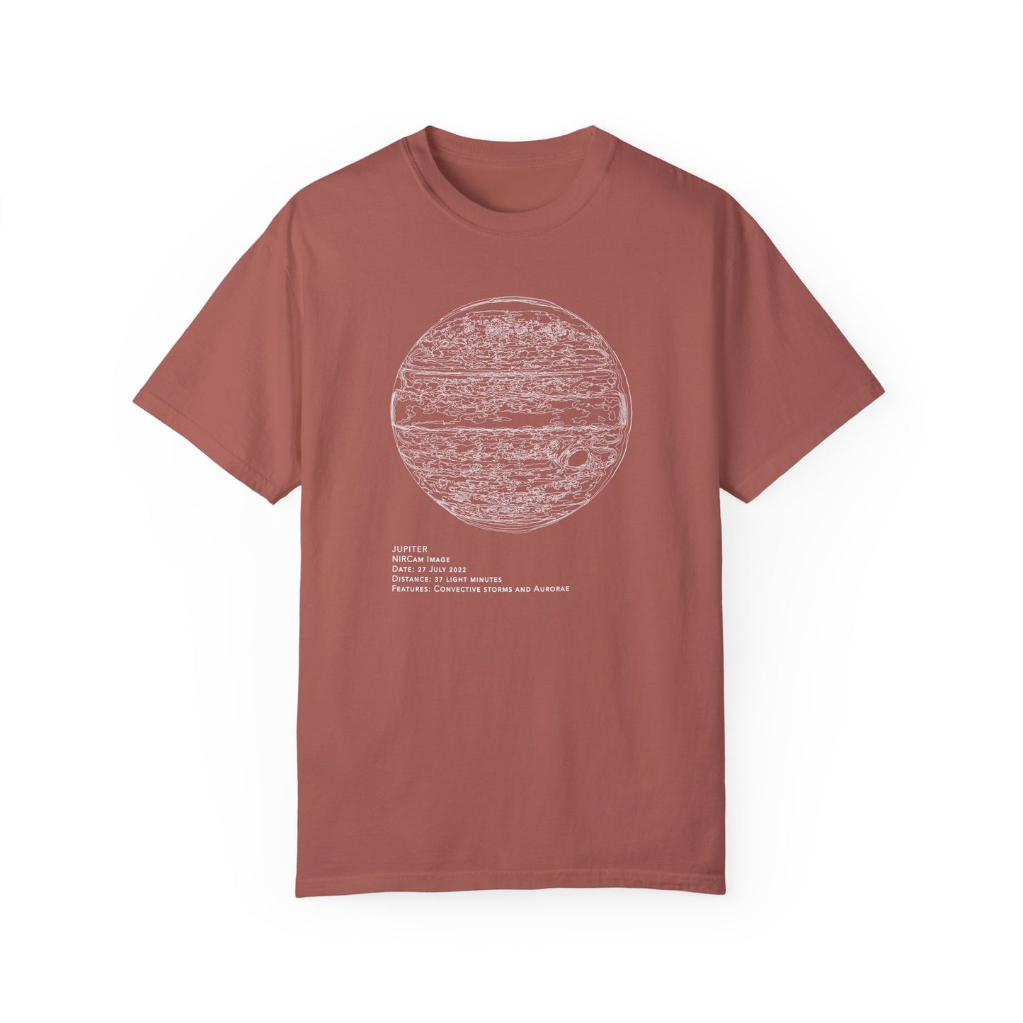 Jupiter Outline Tee | Adult | Heavyweight