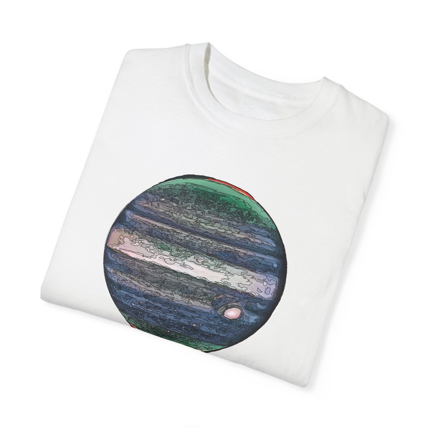 Jupiter Outline Tee | Adult | Heavyweight