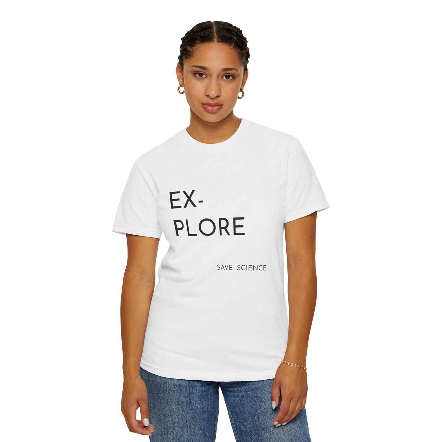 Explore + Save Science | Heavyweight T-shirt