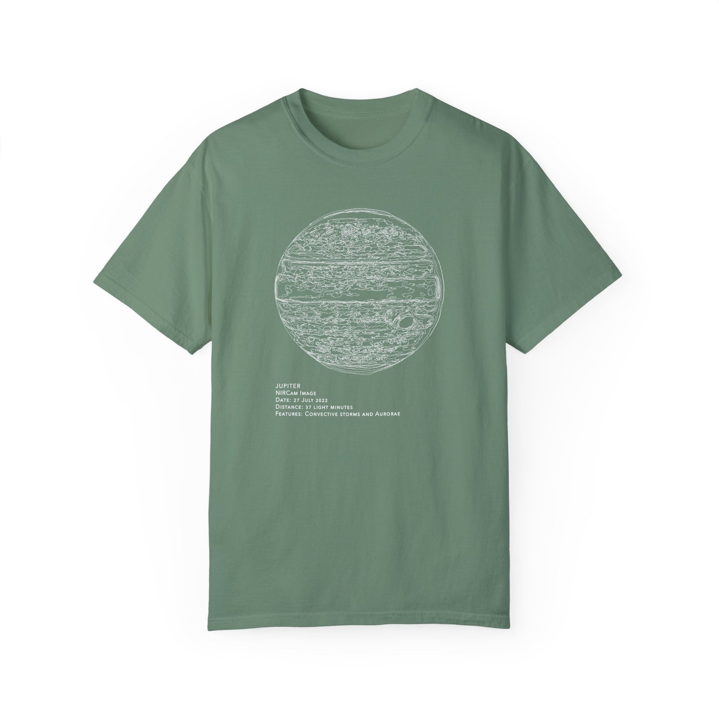 Jupiter Outline Tee | Adult | Heavyweight