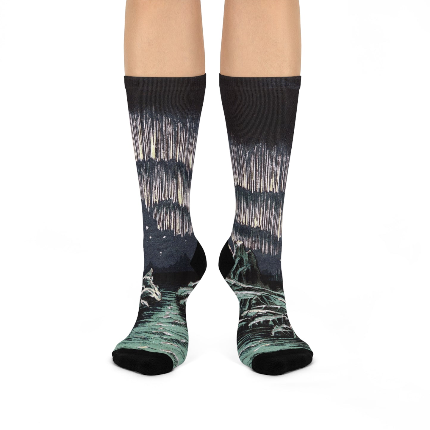 Crew Socks | Vintage Aurora Borealis