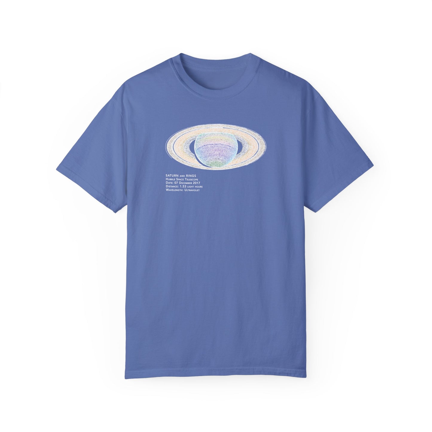 Saturn Outline Tee | Adult | Heavyweight