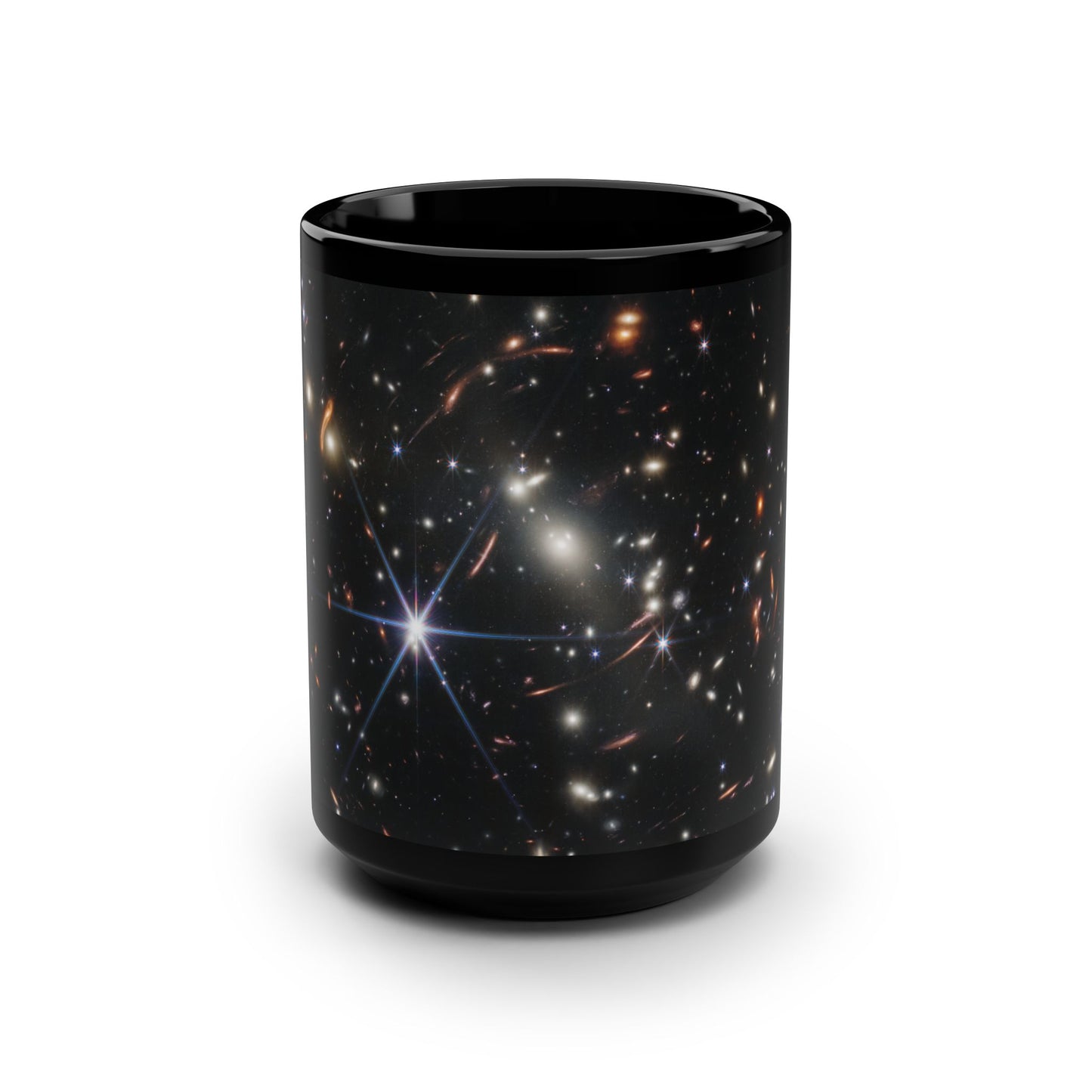 Deep Field SMACS 0723 Black Mug, 15oz