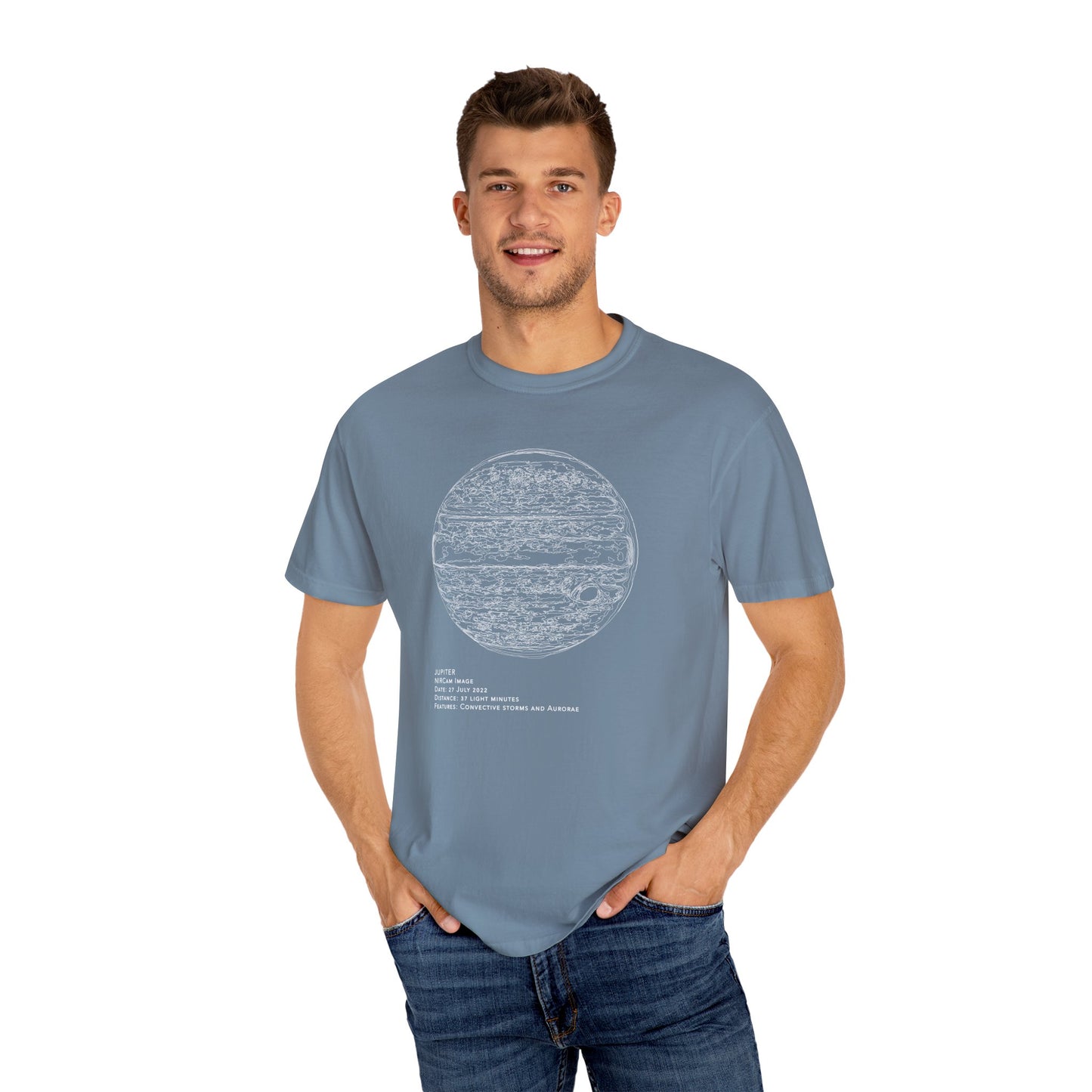 Jupiter Outline Tee | Adult | Heavyweight