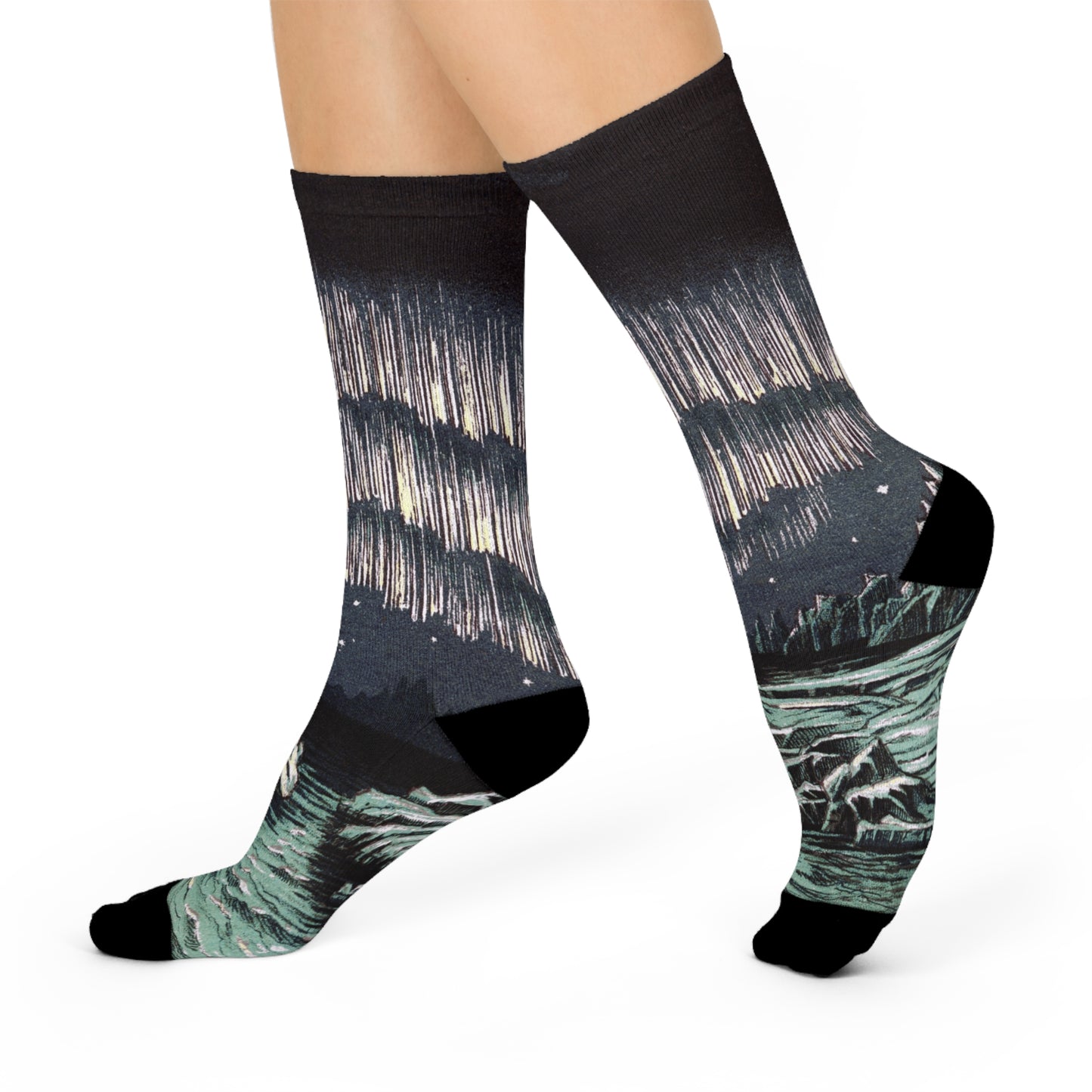Crew Socks | Vintage Aurora Borealis