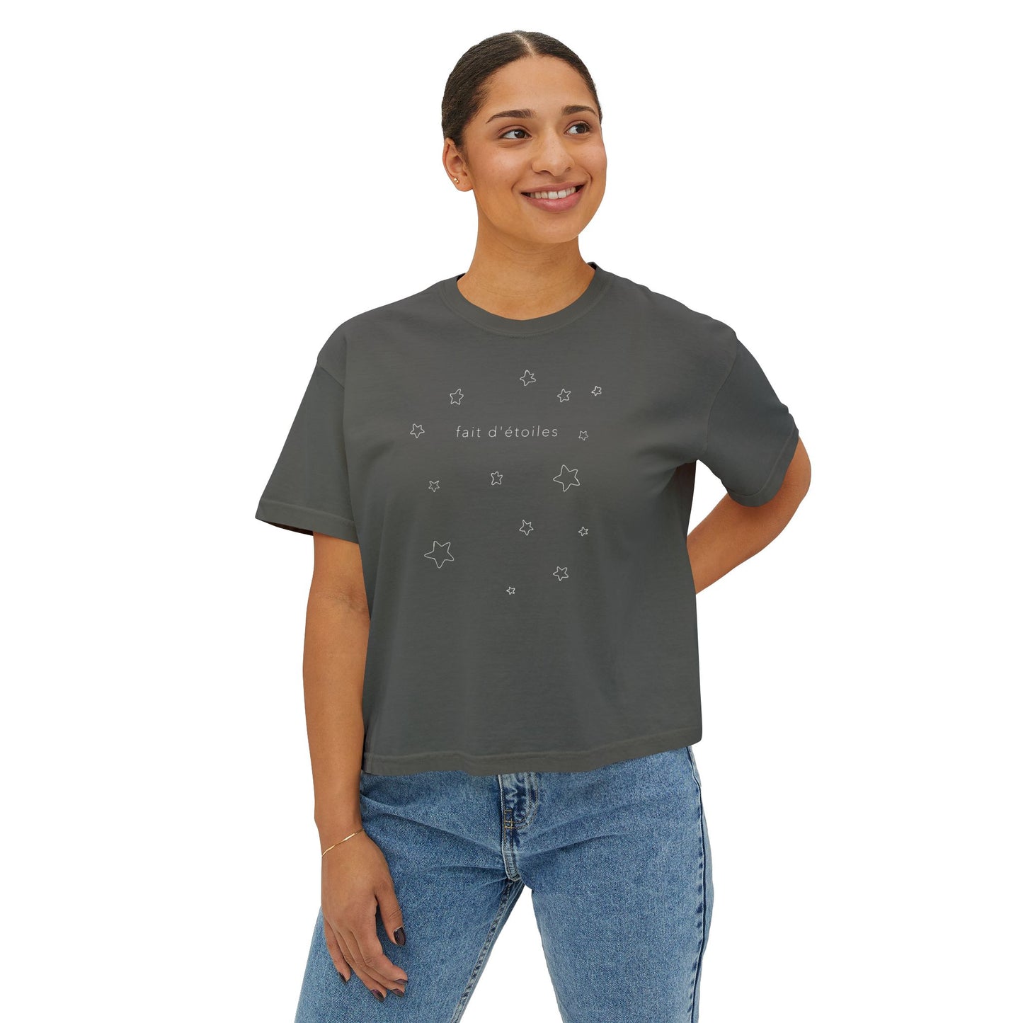 Fait d'Etoiles Crop Tee | Women's