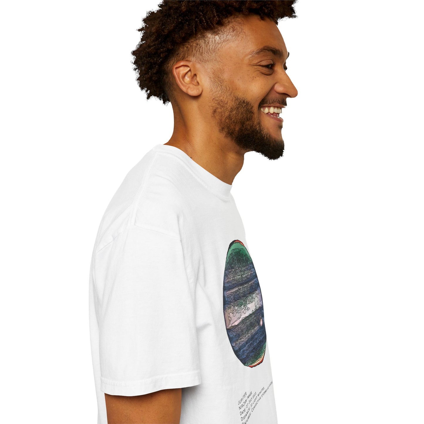 Jupiter Outline Tee | Adult | Heavyweight