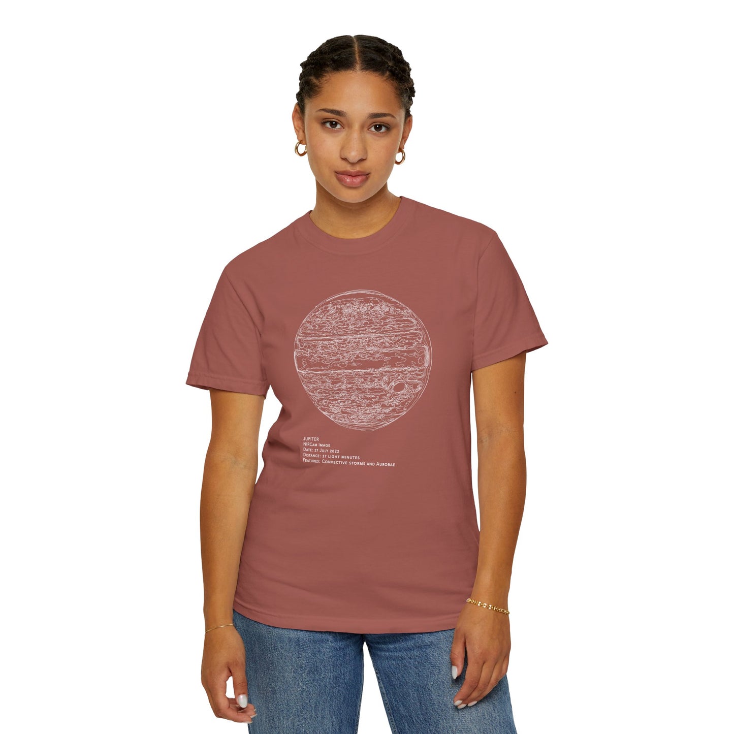 Jupiter Outline Tee | Adult | Heavyweight