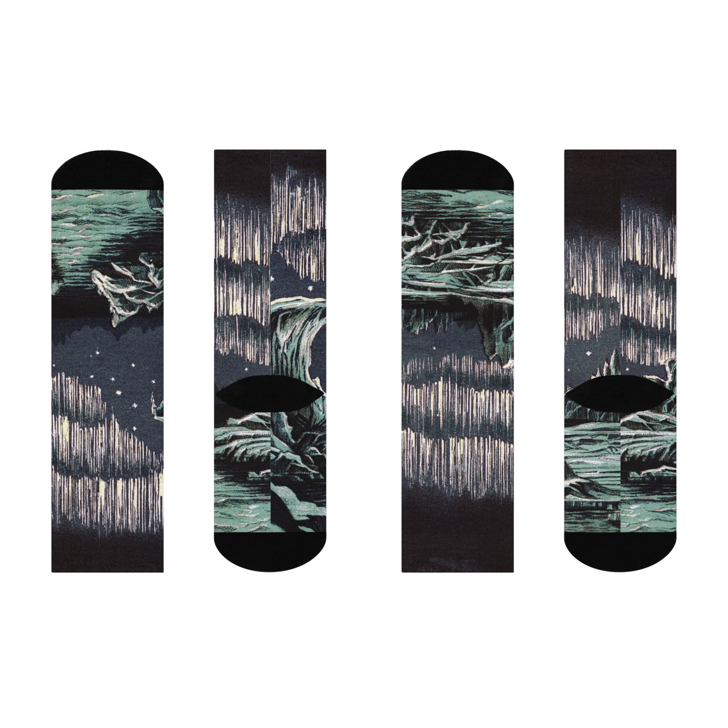 Crew Socks | Vintage Aurora Borealis