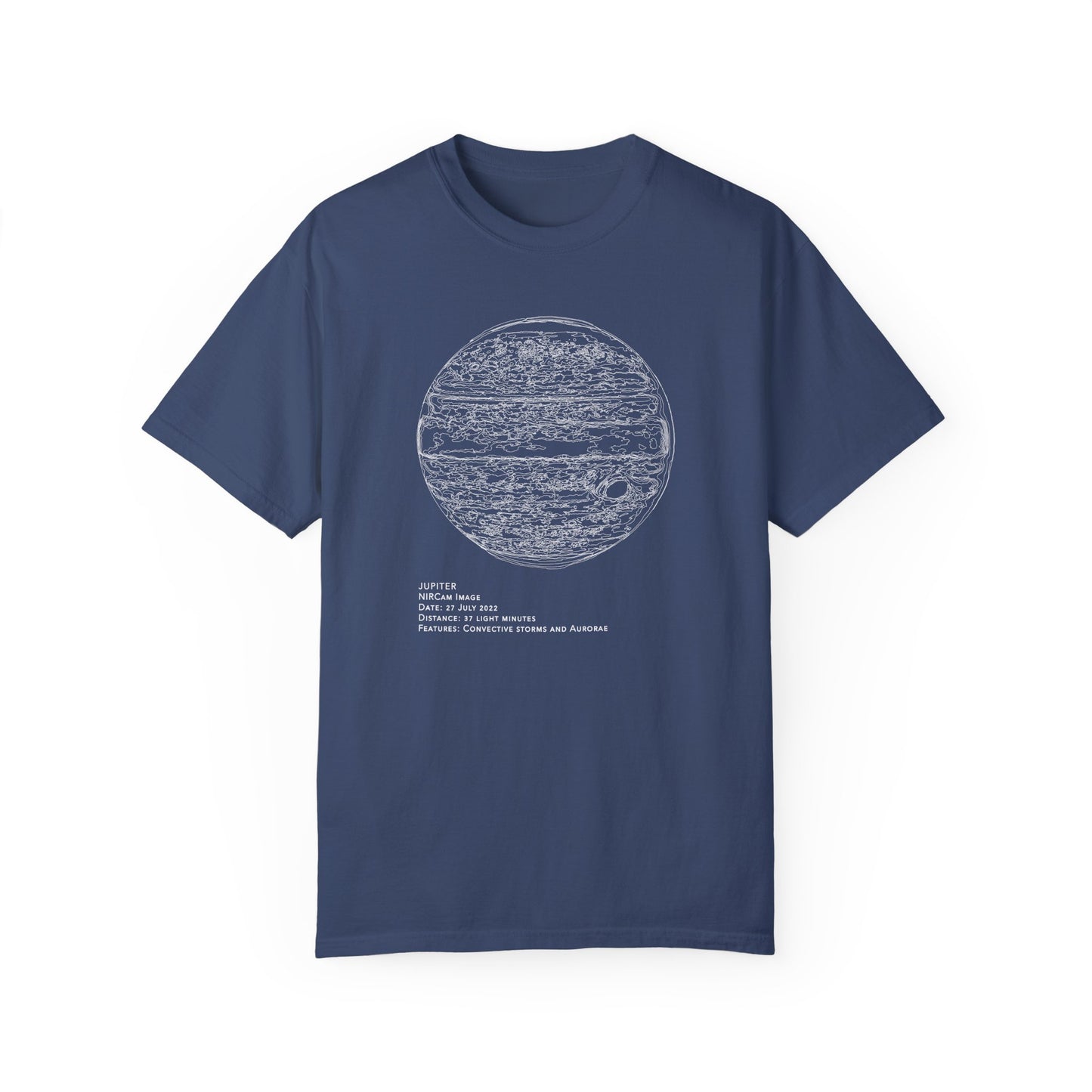 Jupiter Outline Tee | Adult | Heavyweight