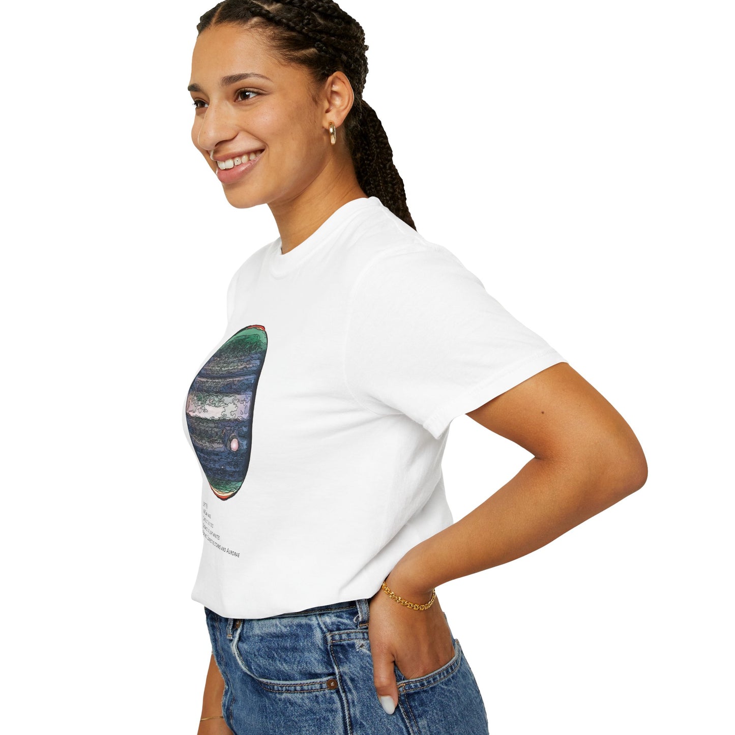 Jupiter Outline Tee | Adult | Heavyweight