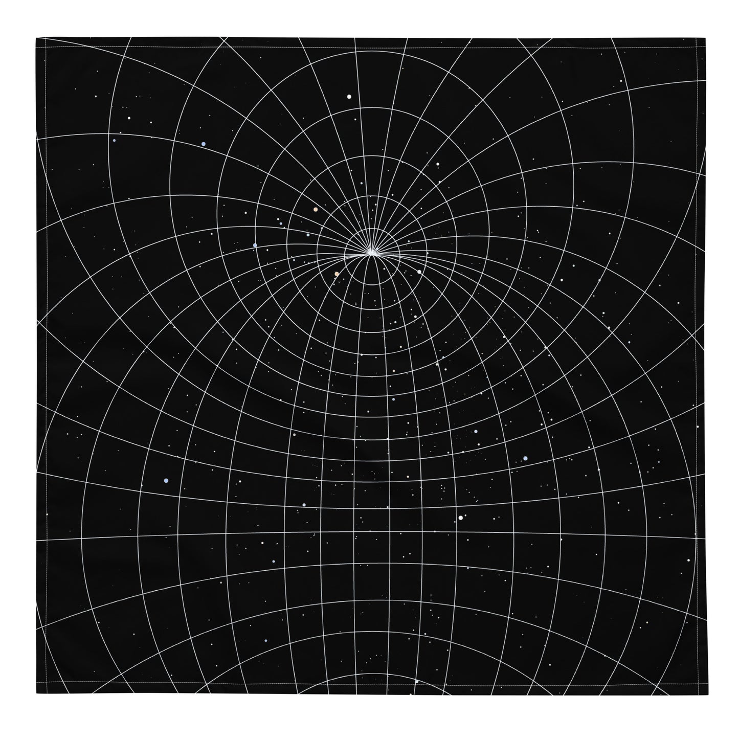 Celestial sphere print bandana