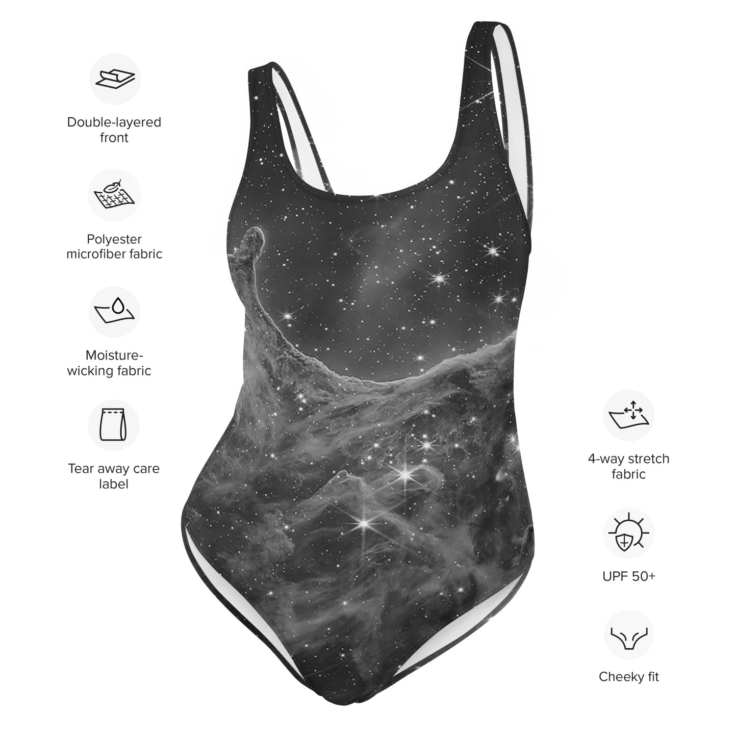 Carina Nebula One-Piece Swimsuit