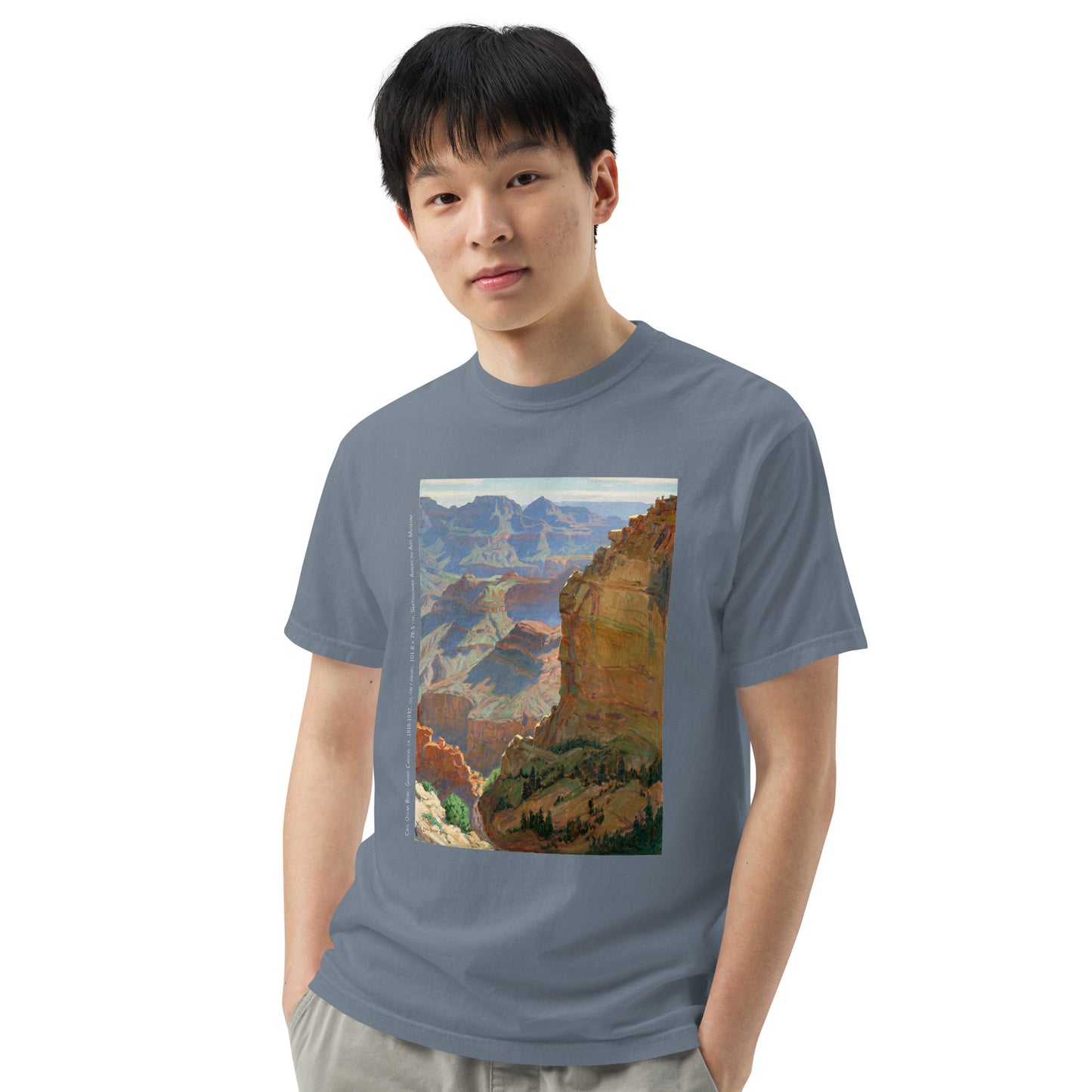 Grand Canyon Unisex garment-dyed heavyweight t-shirt