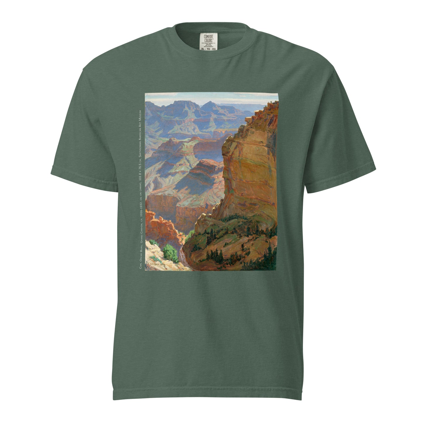 Grand Canyon Unisex garment-dyed heavyweight t-shirt