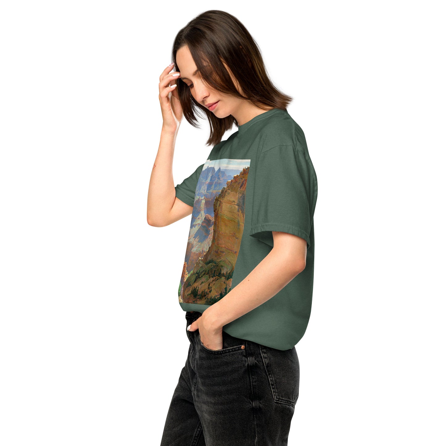Grand Canyon Unisex garment-dyed heavyweight t-shirt