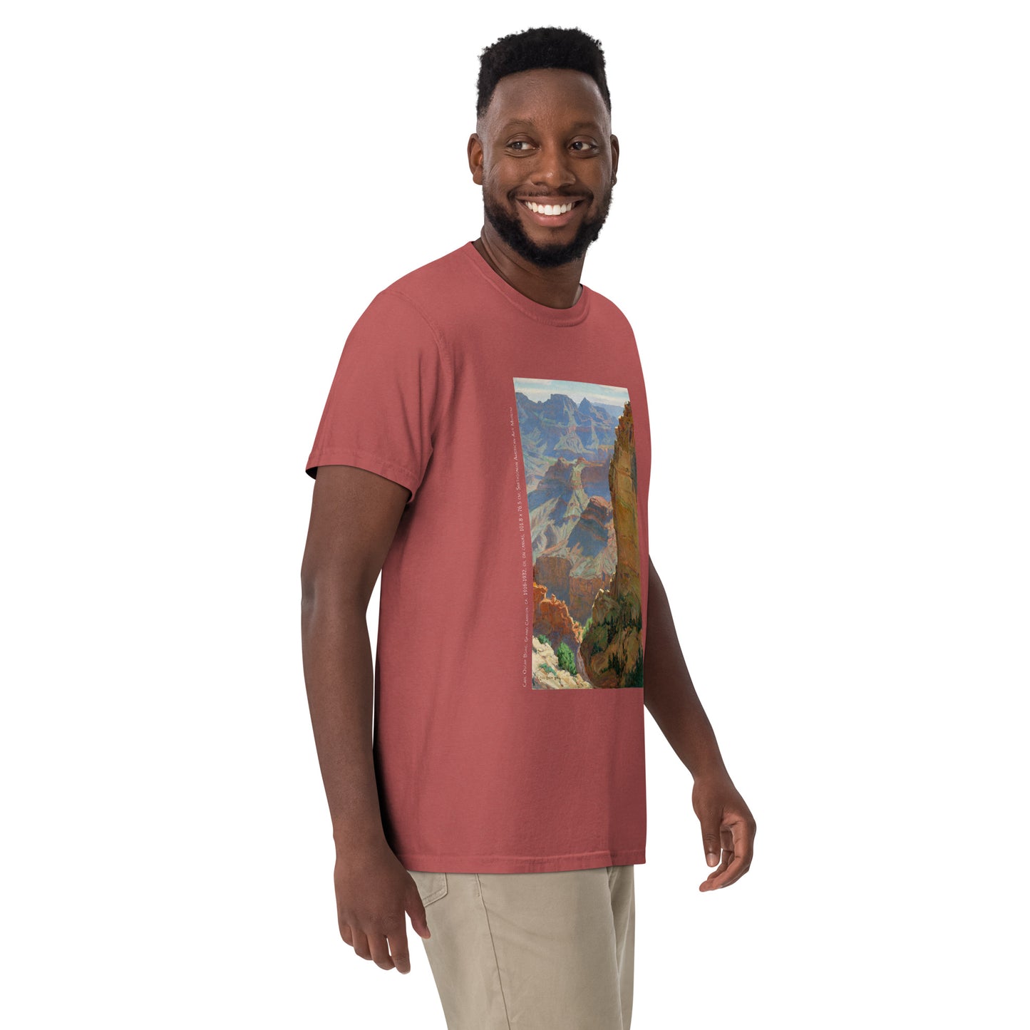 Grand Canyon Unisex garment-dyed heavyweight t-shirt