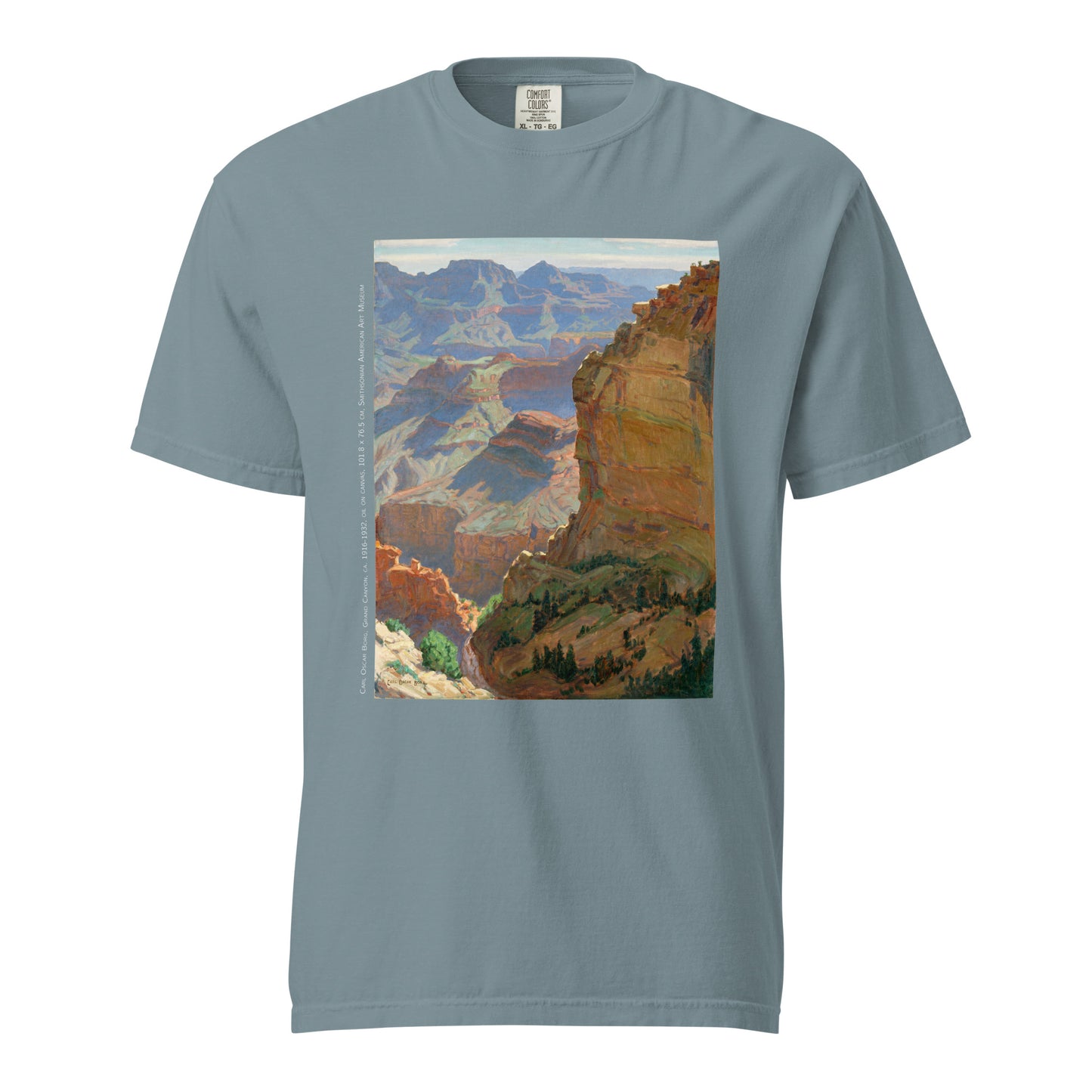 Grand Canyon Unisex garment-dyed heavyweight t-shirt