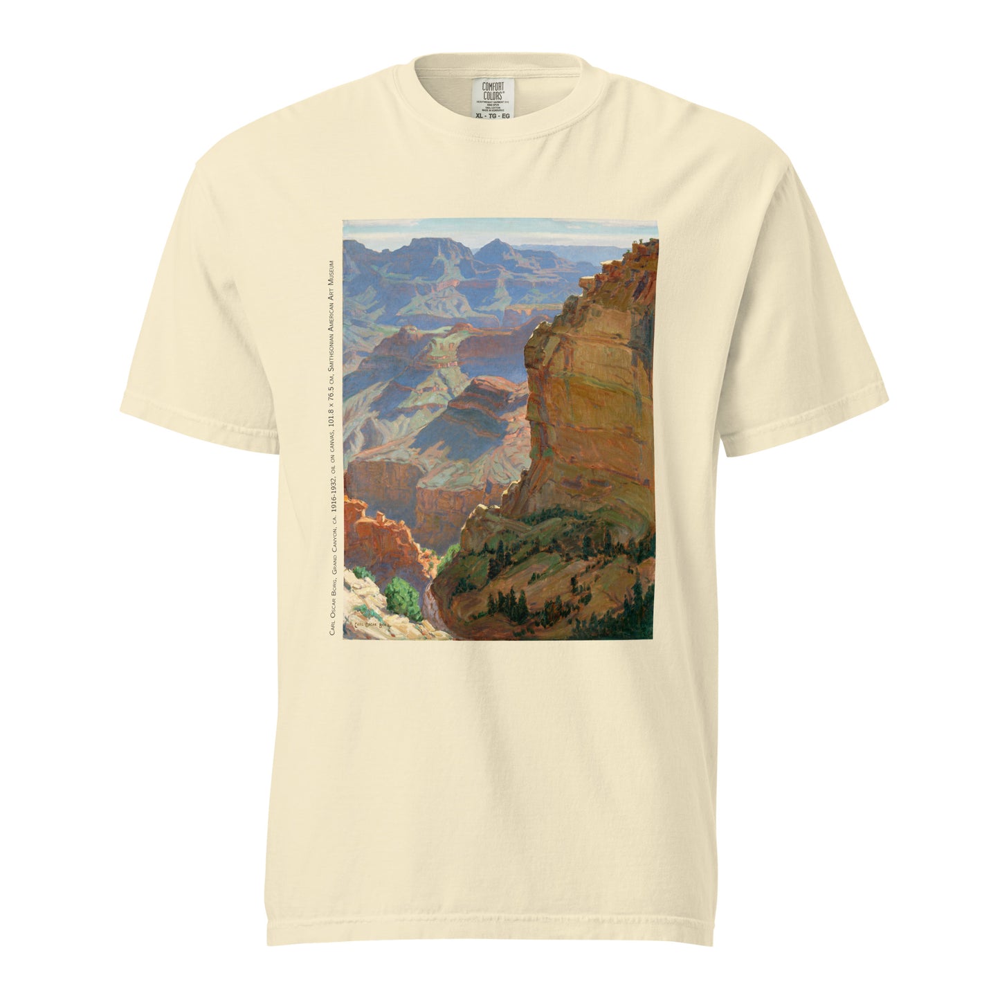 Grand Canyon Unisex garment-dyed heavyweight t-shirt