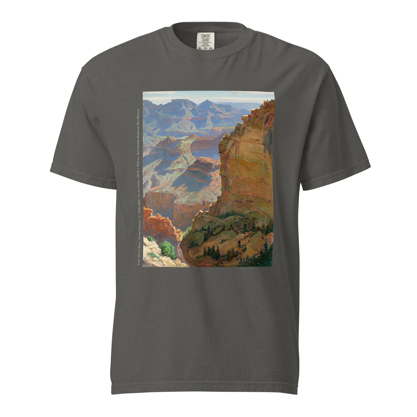 Grand Canyon Unisex garment-dyed heavyweight t-shirt