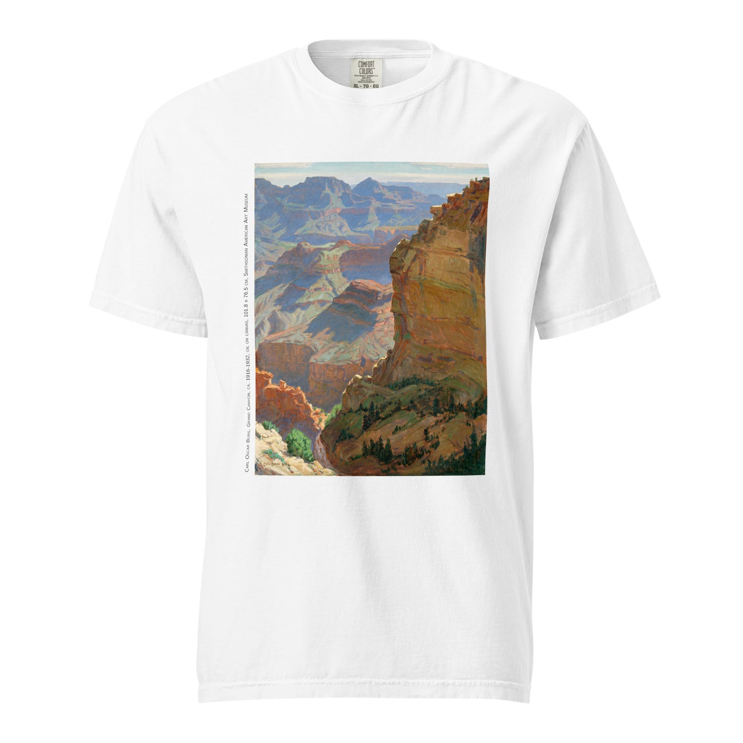 Grand Canyon Unisex garment-dyed heavyweight t-shirt